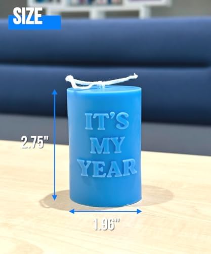 Its My Year Blue Candle