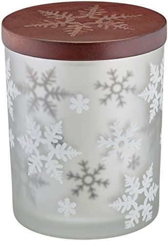 Delicate Alpine Snow Votive