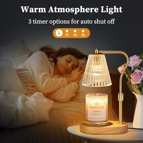 Adjustable Candle Warmer Lamp for Scented Jars