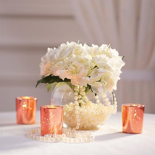 Elegant Copper Votive Holders for Weddings Events