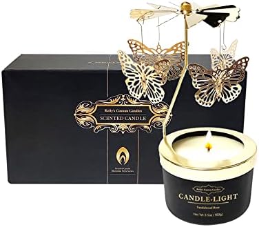 Elegant Butterfly Candle Gift for Women