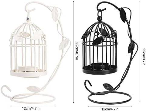 Unique Iron Leaf Candle Holder for Home Decor Lighting