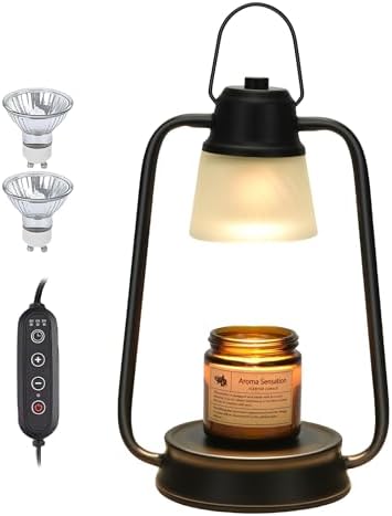 Safe Eco-Friendly Candle Warmer Lamp with Timer