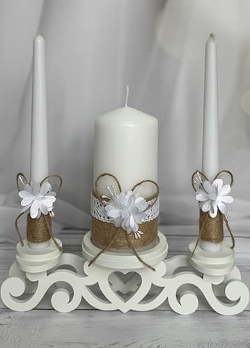 Magik Life Wedding Unity Candles Set