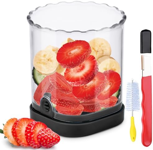 Berry Slicer Quick Efficient with 8 Blades for Fruits Vegetables