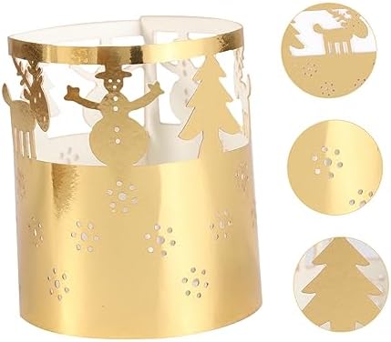 50-Pack Snowflake Candle Lampshade