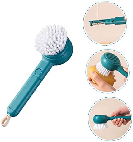 Ergonomic 1-in-2 Peeler Brush Fruit Veggie Tool for Kitchen Garden