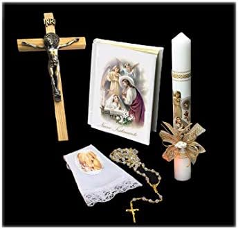 Gigis Classy Kids Girls First Communion Gift Set
