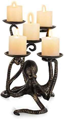 Sziqiqi Gothic Octopus Candle Holder
