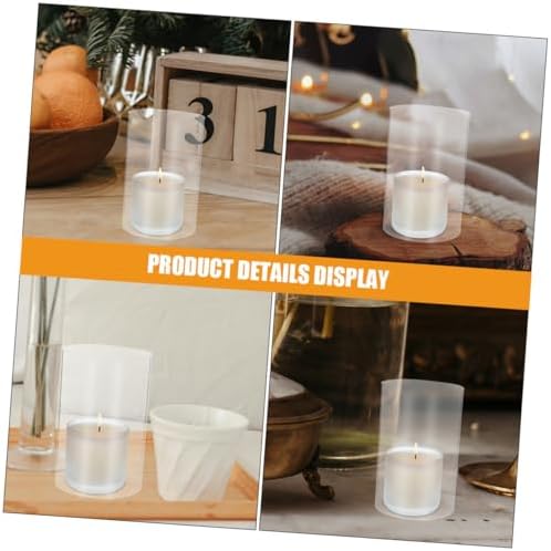 Glass Candle Holder Sleeve