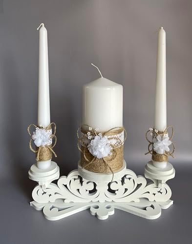 Magik Life Wedding Unity Candles Set