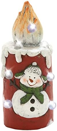 Lovable LED Snowman Candle Holiday decor essential