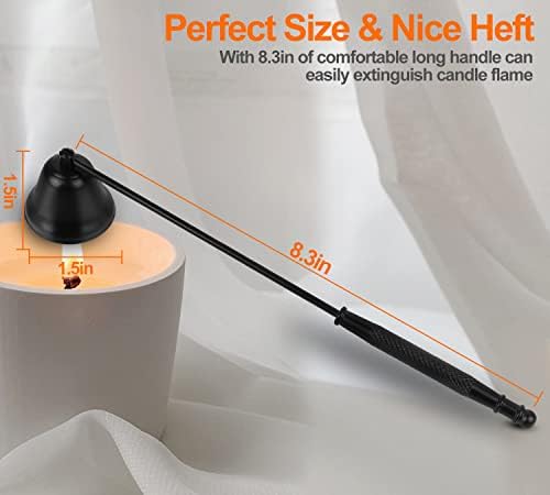 Elegant Long-Handle Candle Snuffer