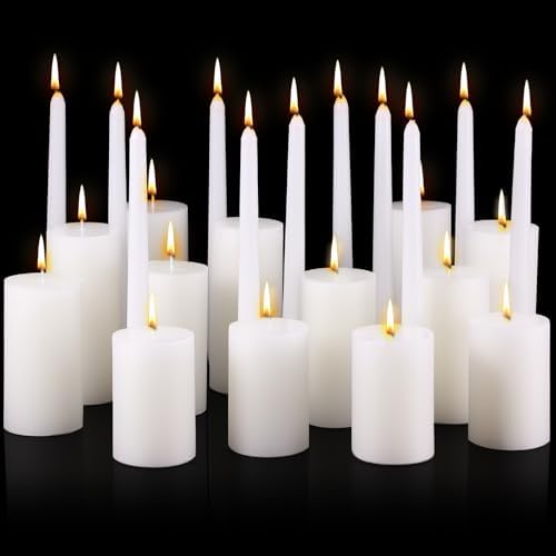 MTLEE Hand-Poured Candle Holder Set 54-Piece
