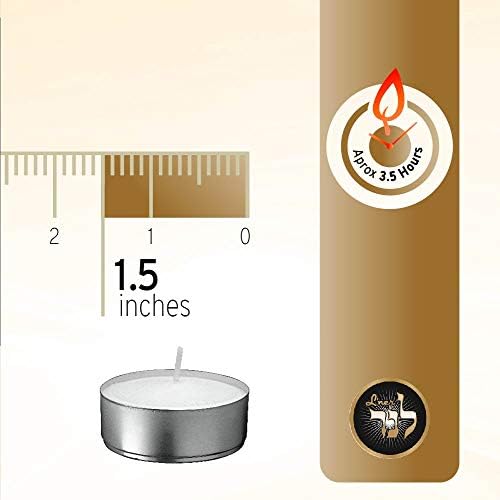 Lner 200-Count White Tea Lights