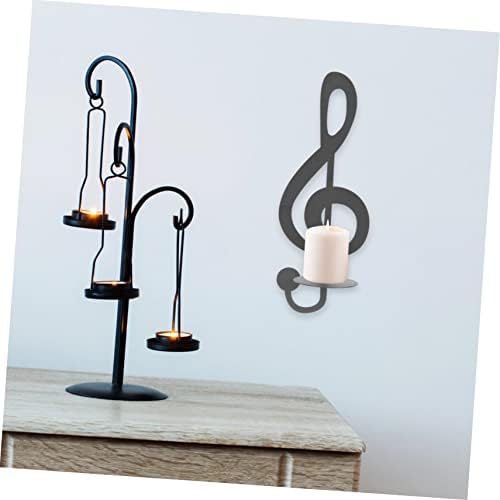 Zerodeko Music Note Wall Candle Holder Decor