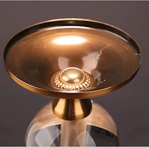 Stylish Metal Candlestick Holder Set for Home and Kitchen