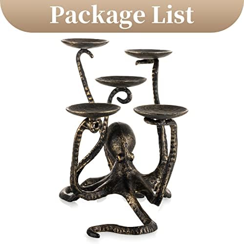 Sziqiqi Gothic Octopus Candle Holder