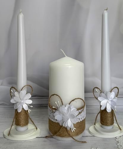 Magik Life Wedding Unity Candles Set