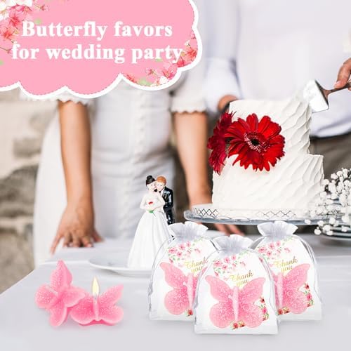 KBTDYHYY 50-Set Butterfly Baby shower Party Favors
