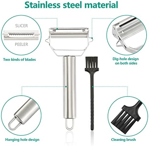 Stay Fresh With IziusyStainless Steel Julienne Slicer
