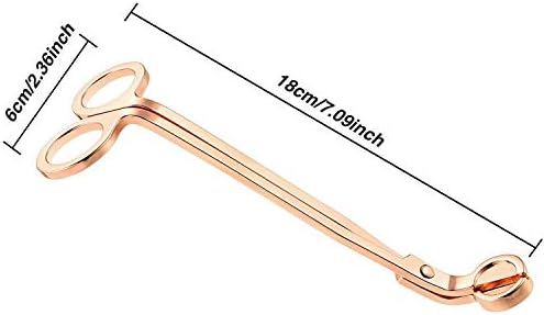 Candle Wick Trimmer - Rose Gold