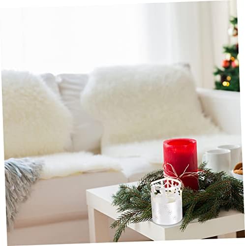 50-Piece Christmas Snowflake Candle Lampshade Decor