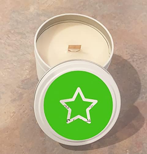 Aroparc - 24 Count White Candle Tins 4oz for Candle Makers and Travelers