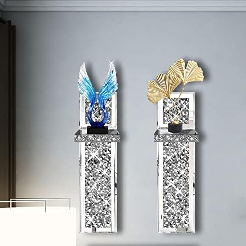 Gleaming Crystal Sconces