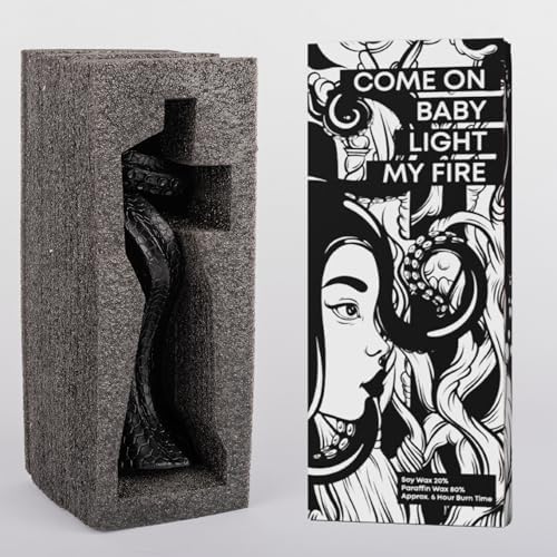 Beyond Spooky Lidy Black Candle Octopus Tentacle