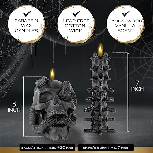 Kobi Knight Spooky Halloween Candle Set