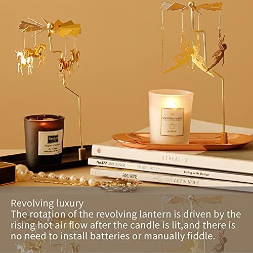 Glistening Gold Elf Candle Holder