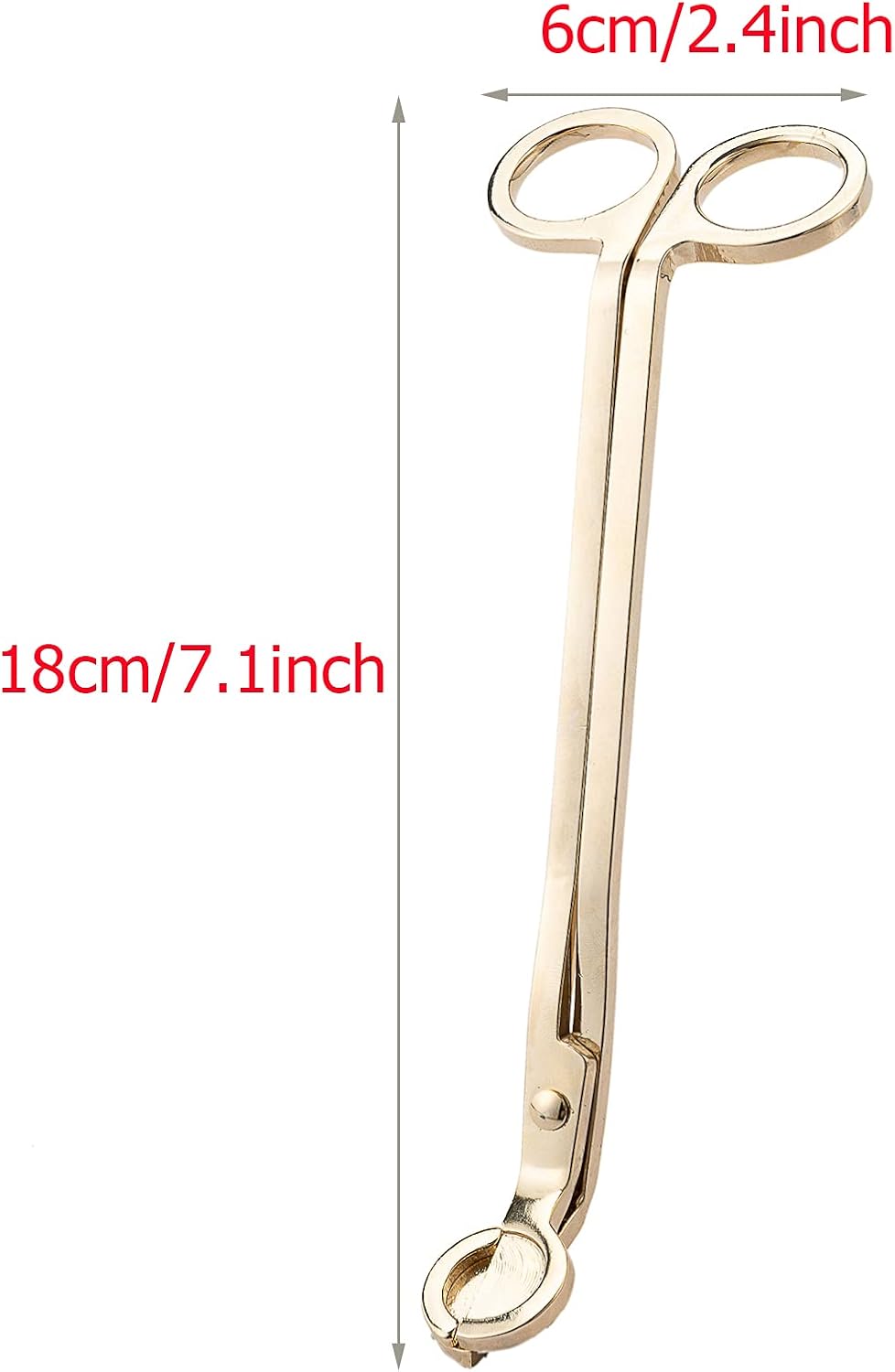 Candle Wick Trimmer Long Handle Stainless Steel Wick Clipper Set