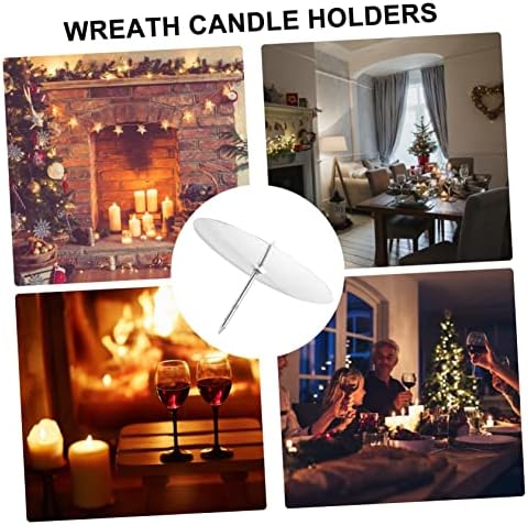 Wreath Candle Holder Set
