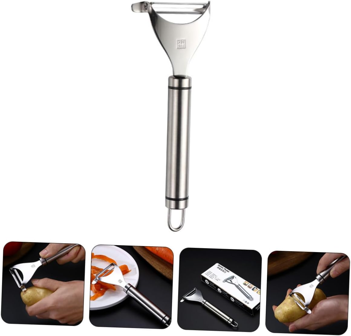 Stainless Steel Electric Peeler Anti-Scald Stainless Steel Fruit Vegetable
