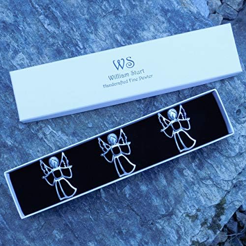 Set of 3 Angel Candle Pins Unique Candle Jewelry