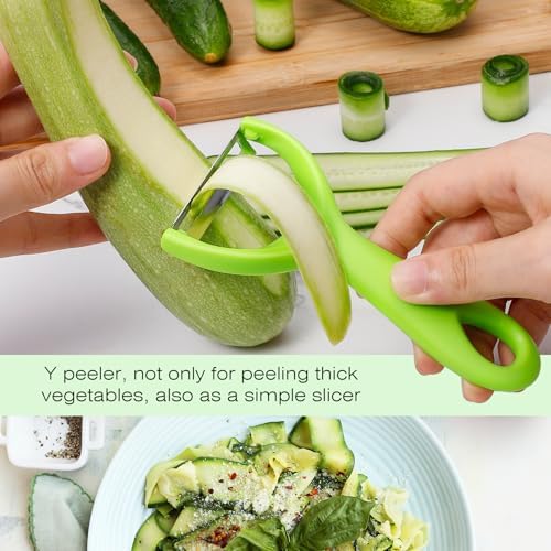 Senbowe 6PCS Stainless Steel Veggie Peeler Set 1