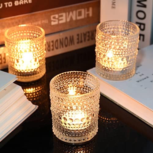 TRIRITE 24-Piece Clear Glass Votive Candle Holders