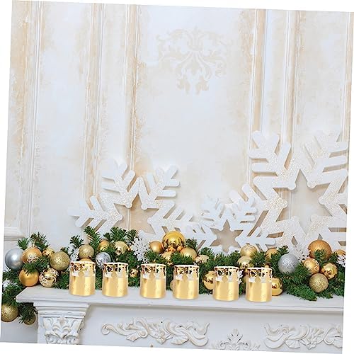 50-Pack Snowflake Candle Lampshade