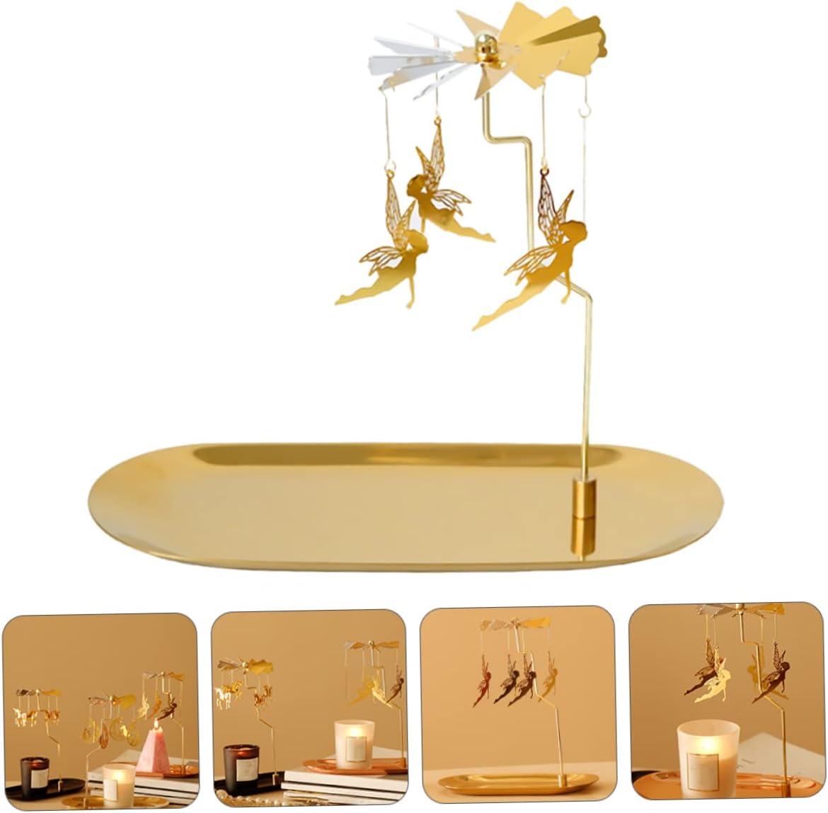 Ciieeo Dreamy Fairy Candleholder Set Elegant Table Decor