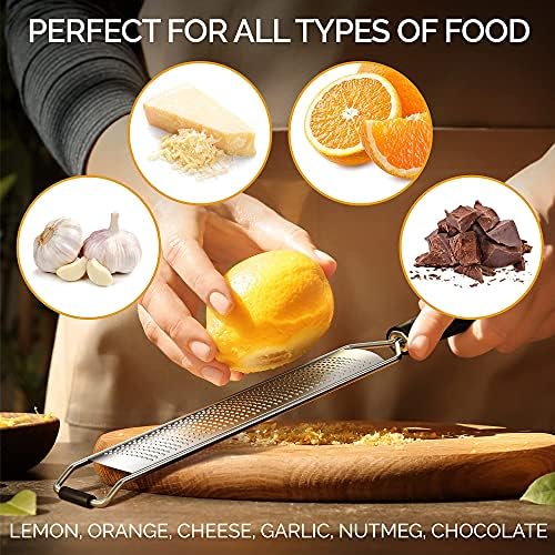 Grace Grind Premium Lemon Zester Grater