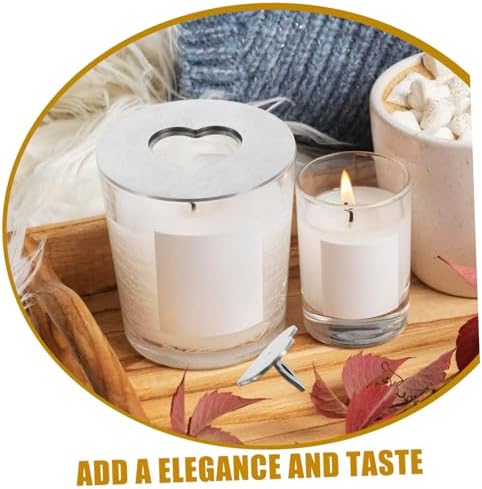 MAGICLULU Jar Lid Shade Sleeve for Candles