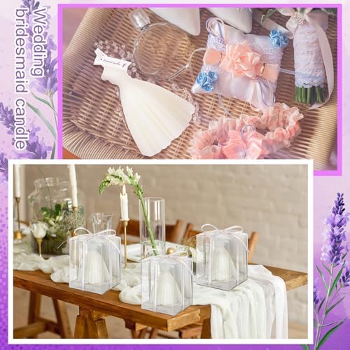6-Pack Wedding Candle Set