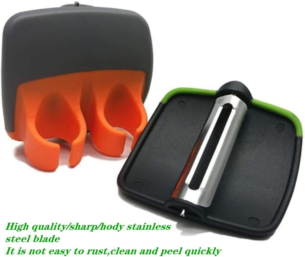 Veggie brush and peeler set stainless steel for efficient cleaning and peeling