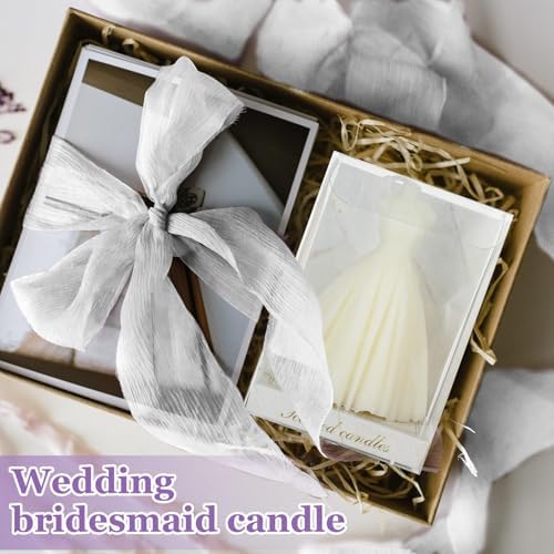 6-Pack Wedding Candle Set