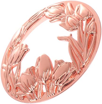 VOSAREA Candle Shade Topper Rose Gold Metal Shade for Jar Candles