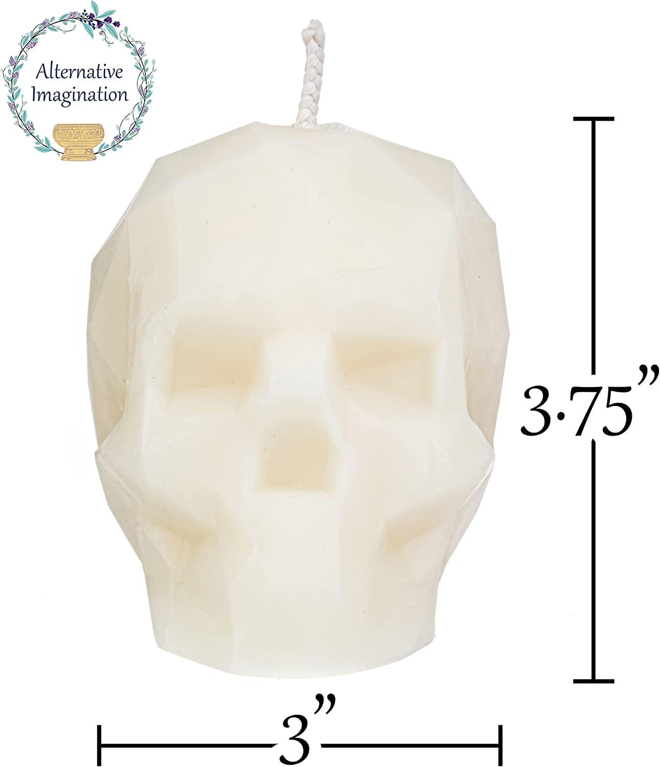 Big Halloween Skull Candles for Your Spooky Decor