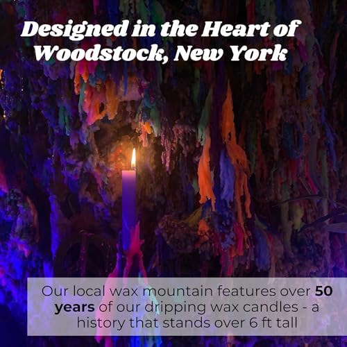 Vibrant Taper Candles in 6 Unique Sizes