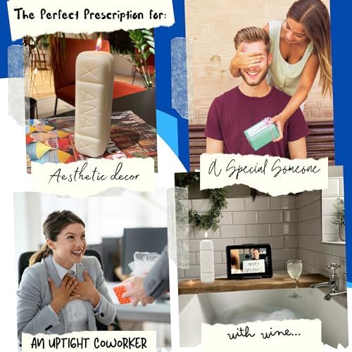 Premium Xanax Candle Anxiety Relief Unique Decor Gag Gift