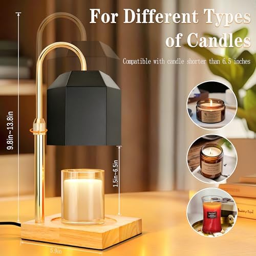 NELICOND Flameless Timer Candle Warmer Lamp